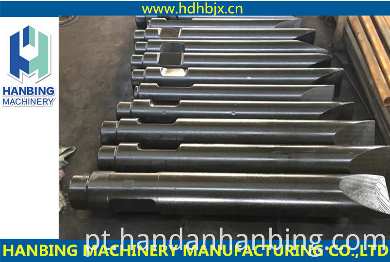 Hydraulic steel Breaker Chisels